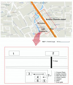 Map of PDII